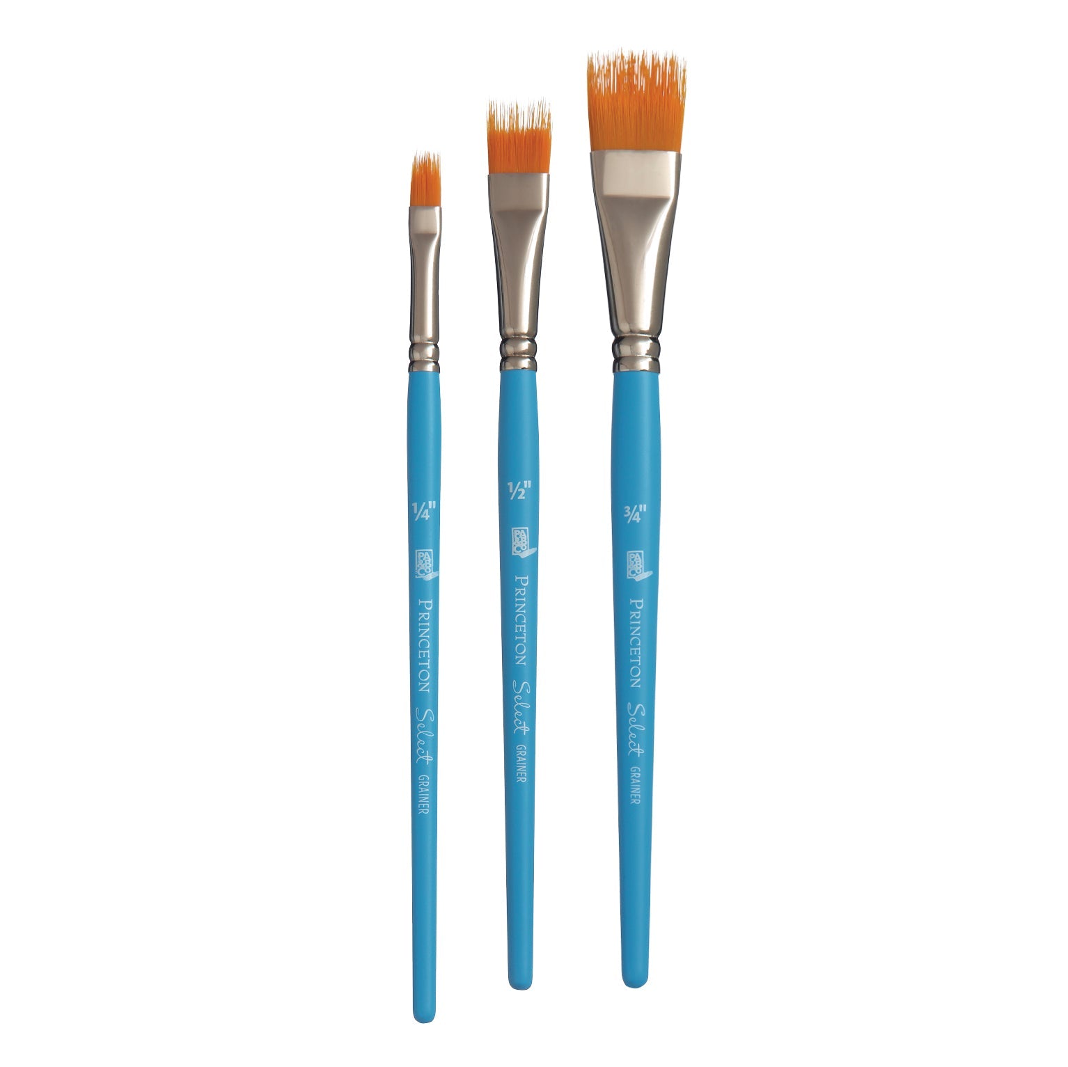 Universalpinsel PRINCETON Select Grainer mit Synthetikhaar und kurzem Stiel