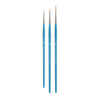 PRINCETON Select Short Liner Pinsel mit Synthetikhaar und kurzem Stiel