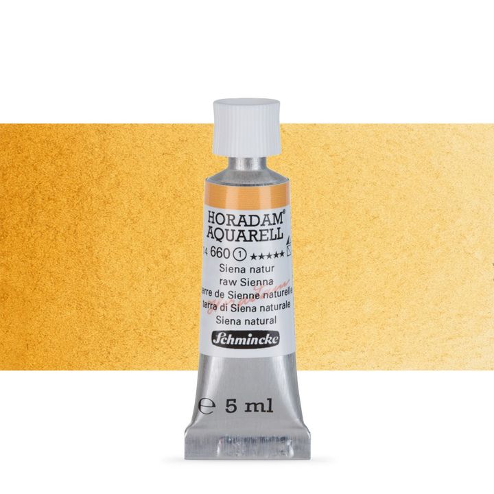 Schmincke HORADAM Aquarellfarben in der 5 ml Tube – 660 sienna natur