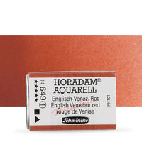 Schmincke Horadam Aquarellfarben im ganzen Näpfchen – 649 English Venetian Rot