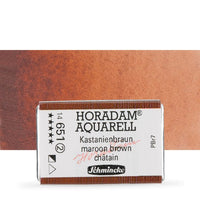 Schmincke Horadam Aquarellfarben im ganzen Näpfchen – 651 kastanienbraun