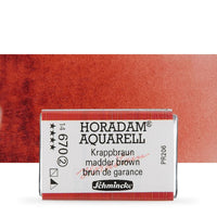 Schmincke Horadam Aquarellfarben im ganzen Näpfchen – 670 madder brown