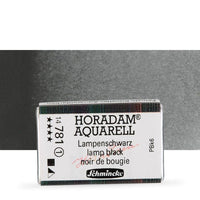 Schmincke Horadam Aquarellfarben im ganzen Näpfchen – 781 lamp black