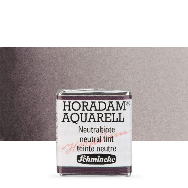 Schmincke Horadam Aquarellfarben im halben Näpfchen – 782 neutral tint