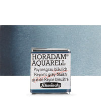 Schmincke Horadam Aquarellfarben im halben Näpfchen – 787 Paynes grey bluish