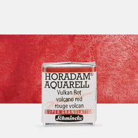 Schmincke Horadam Aquarellfarben im halben Näpfchen – 913 vulkanrot