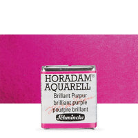 Schmincke Horadam Aquarellfarben im halben Näpfchen – 930 brilliant purple