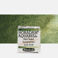 Schmincke Horadam Aquarellfarben im halben Näpfchen – 944 Waldbraun