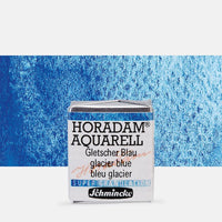 Schmincke Horadam Aquarellfarben im halben Näpfchen – 961 Glacier Blau