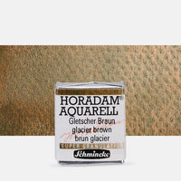 Schmincke Horadam Aquarellfarben im halben Näpfchen – 964 Glacier Braun