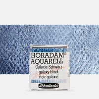 Schmincke Horadam Aquarellfarben im halben Näpfchen – 975 Galaxy schwarz
