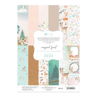 A4 Scrapbooking Papier Zauberwald | Satz mit 20 Blatt — Bild 1