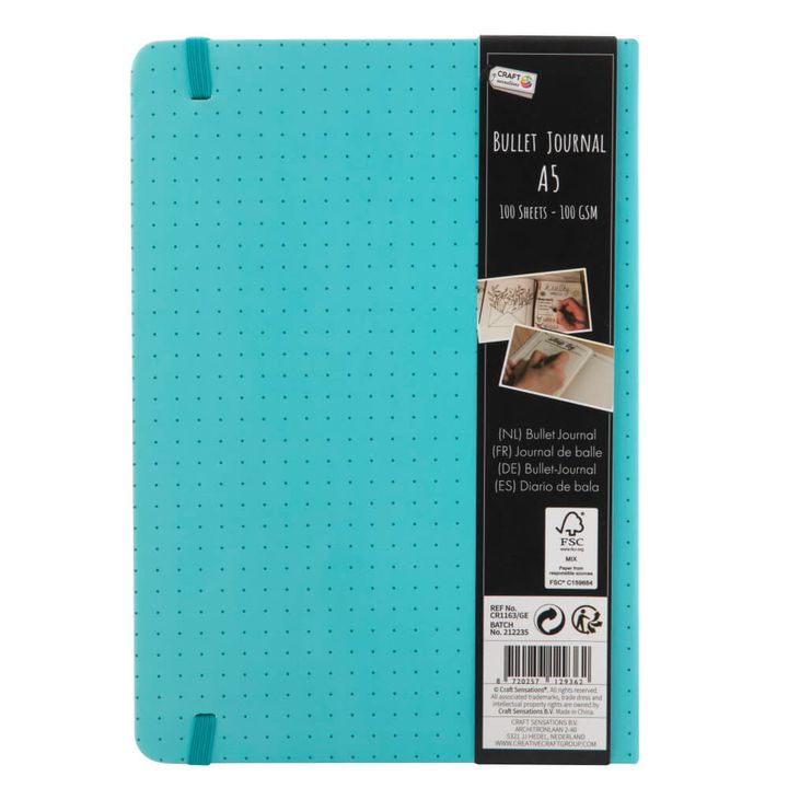 A5 Skizzenbuch mit Dots | 100 Blatt — Bild 1