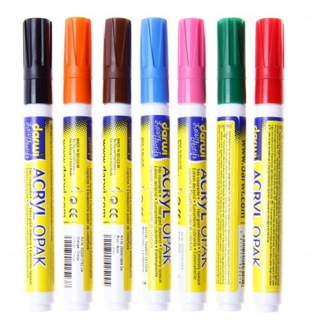 ACRYL Universal-Acrylmarker, Strichstärke 2 mm / 6 ml – Dunkelgelb