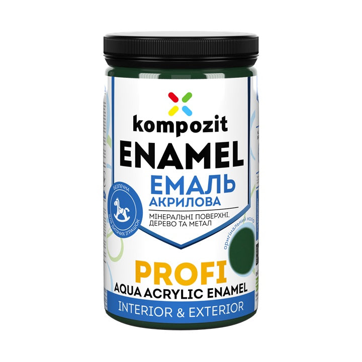 Acryl-Emaillelack KOMPOZIT PROFI Gloss 0,3 l | verschiedene Farbtöne — Bild 3