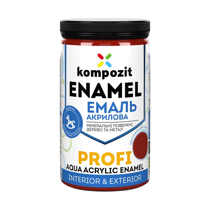 Acryl-Emaillelack KOMPOZIT PROFI Gloss 0,3 l | verschiedene Farbtöne — Bild 5