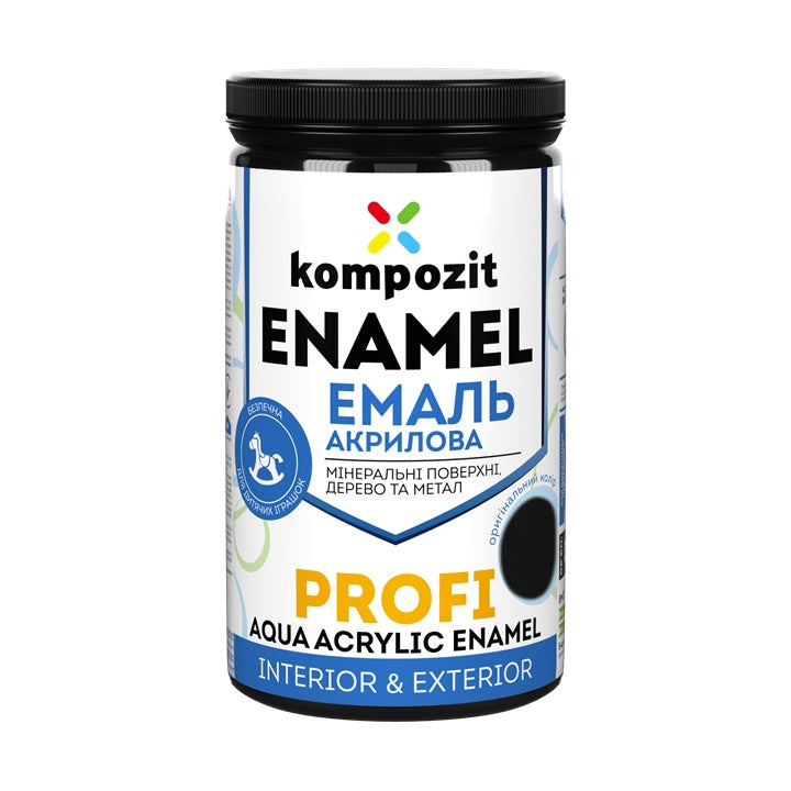 Acryl-Emaillelack KOMPOZIT PROFI Gloss 0,3 l | verschiedene Farbtöne — Bild 1