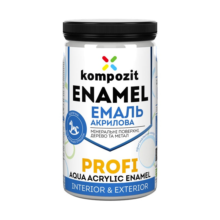 Acryl-Emaillelack KOMPOZIT PROFI Gloss 0,3 l | verschiedene Farbtöne — Bild 6