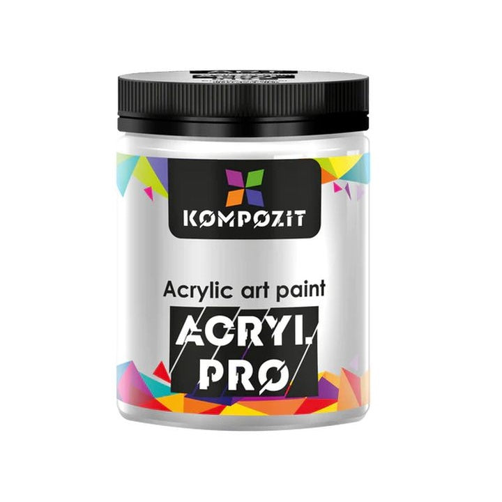 ACRYL PRO ART Kompozit Acrylfarbe 430 ml – 018 Titanweiß