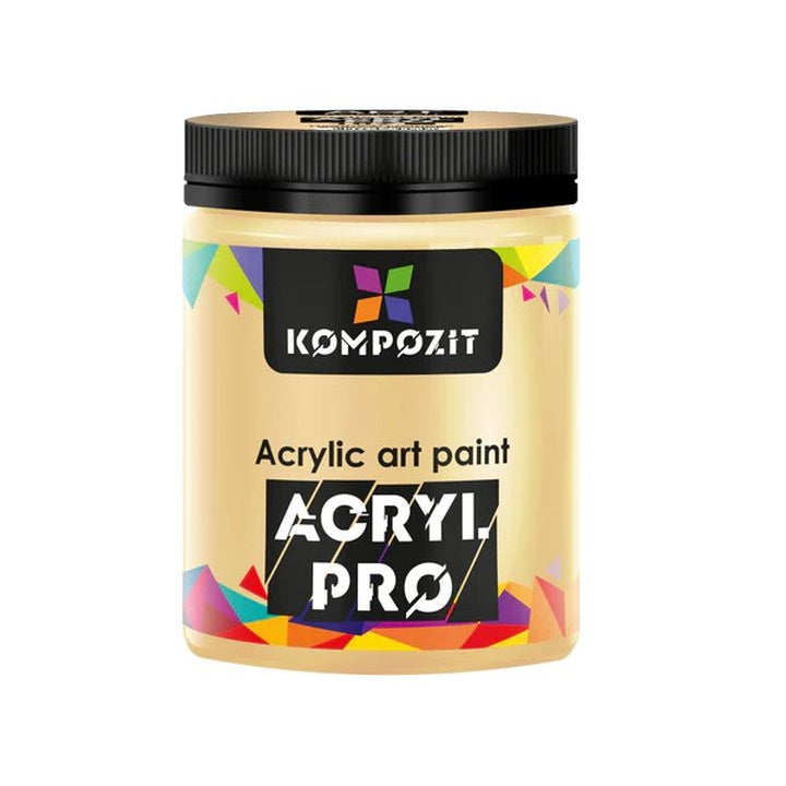 ACRYL PRO ART Kompozit Acrylfarbe 430 ml – 107 Neapel Gelb dunkel