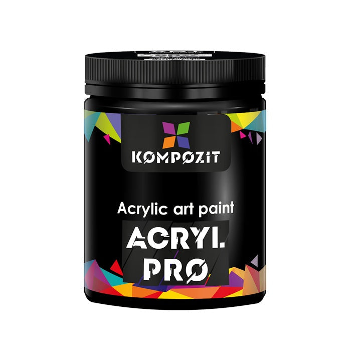 ACRYL PRO ART Kompozit Acrylfarbe 430 ml – 541 Carbon Black