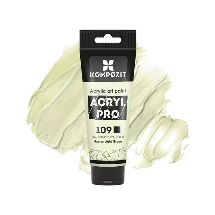ACRYL PRO ART Kompozit Acrylfarbe 75 ml – 109 Neapel Hellgrün
