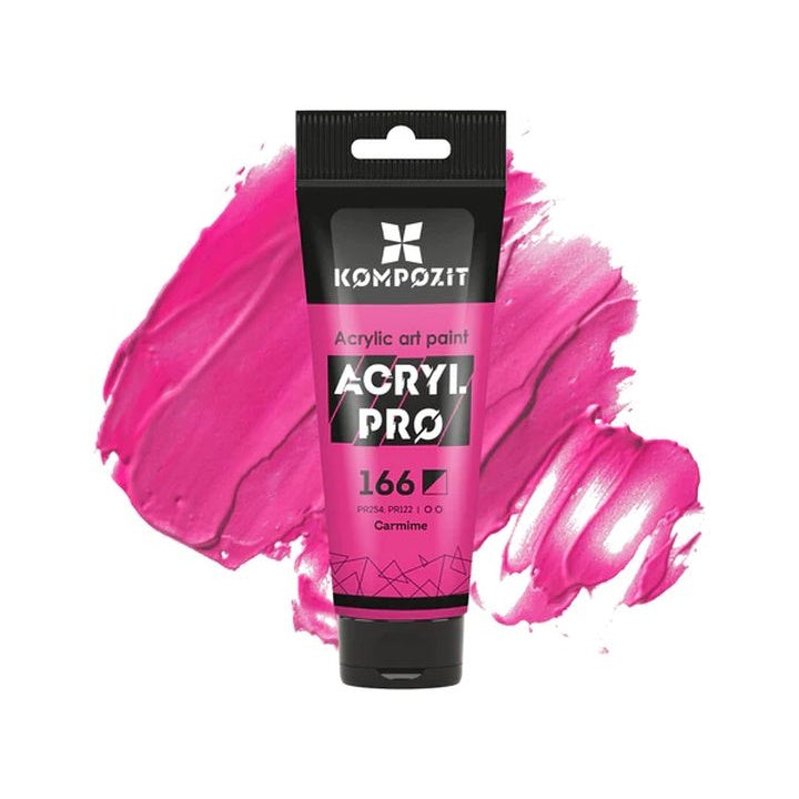 ACRYL PRO ART Kompozit Acrylfarbe 75 ml – 166 Karmin