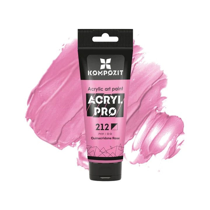ACRYL PRO ART Kompozit Acrylfarbe 75 ml – 212 Chinacridonrosa