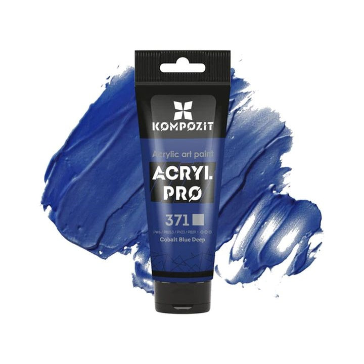 ACRYL PRO ART Kompozit Acrylfarbe 75 ml – 371 Kobaltblau dunkel