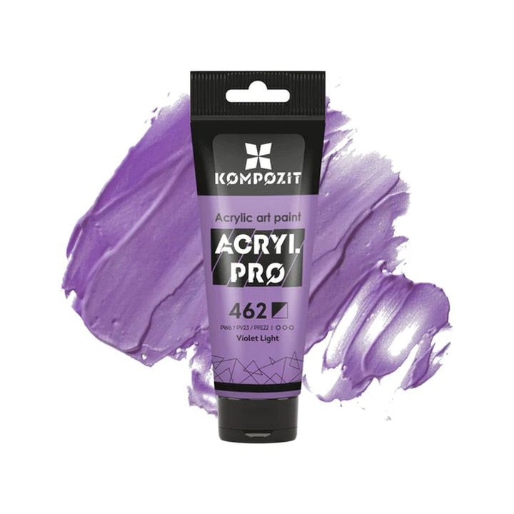 ACRYL PRO ART Kompozit Acrylfarbe 75 ml – 462 hellviolett