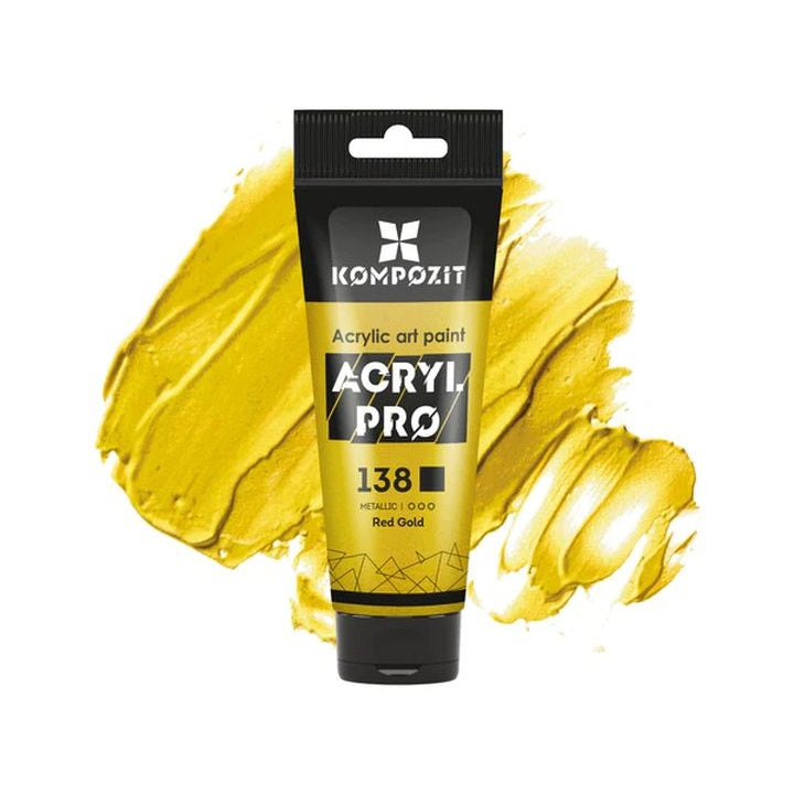 ACRYL PRO ART Kompozit Metallic-Acrylfarbe 75 ml | verschiedene Farbtöne — Bild 1