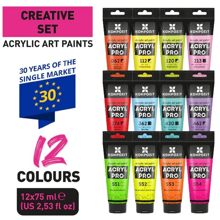 ACRYL PRO CREATIVE Acrylfarben-Set — Bild 10
