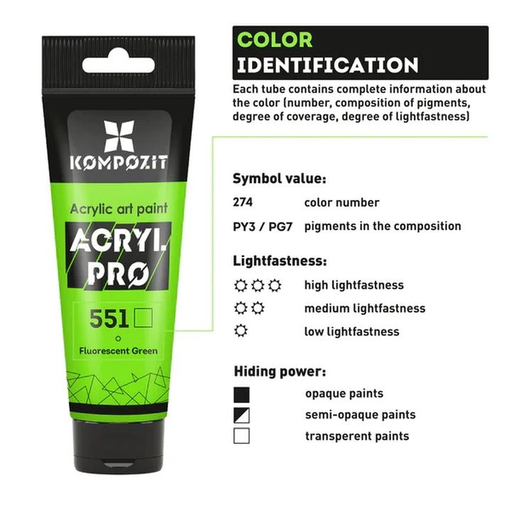 ACRYL PRO CREATIVE Acrylfarben-Set — Bild 13