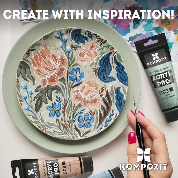 ACRYL PRO Komposit-Pastell-Acrylfarben-Set — Bild 1