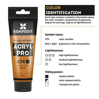 ACRYL PRO METALLIC-Acrylfarben-Set — Bild 13