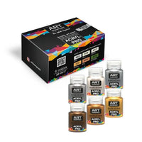 ACRYL PRO Metallic-Acrylfarben-Set — Bild 2