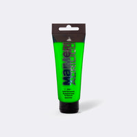 Acrylfarbe MAIMERI Acrilico 200 ml – verschiedene Farbtöne – Fluoreszierendes Grün