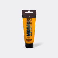 Acrylfarbe MAIMERI Acrilico 200 ml – verschiedene Farbtöne – Permanentgelb dunkel