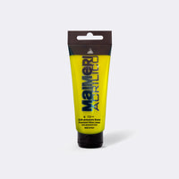 Acrylfarbe MAIMERI Acrilico 200 ml – verschiedene Farbtöne – Permanentgelb Zitrone