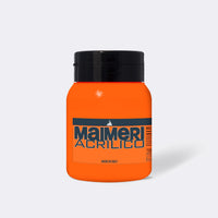 Acrylfarbe MAIMERI Acrilico 500 ml – Brillantorange
