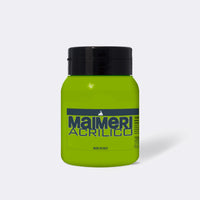 Acrylfarbe MAIMERI Acrilico 500 ml – Gelbgrünlich