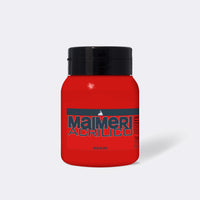 Acrylfarbe MAIMERI Acrilico 500 ml – Permanentrot Mittel