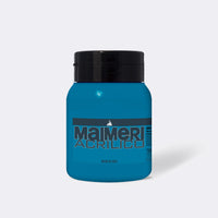 Acrylfarbe MAIMERI Acrilico 500 ml – Primärblau Cyan