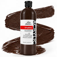 Acrylfarbe Phoenix 500 ml – Farbton wählen – braun / 687