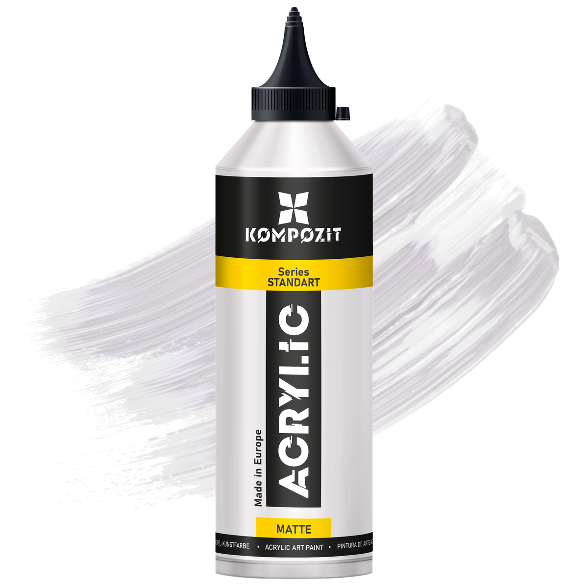 Acrylfarbe STANDART Kompozit Metallic 500 ml