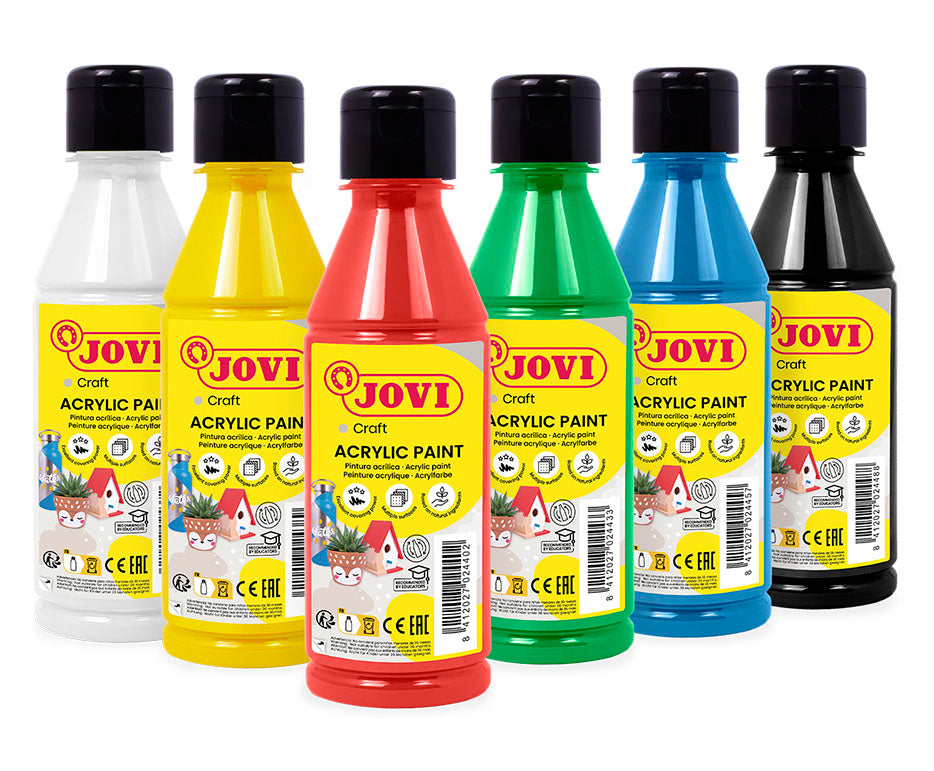 Acrylfarben-Set JOVI Jovidecor 6 x 250 ml