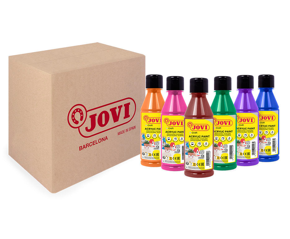 Acrylfarben-Set JOVI Jovidecor 6 x 250 ml – Variante B