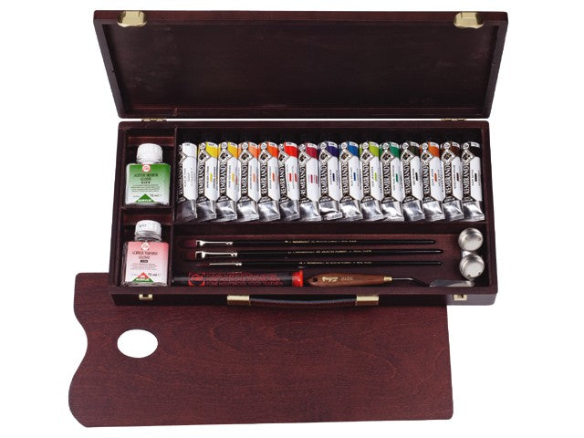 Acrylfarbenset Rembrandt Professional 15x40ml + Zubehör — Bild 1