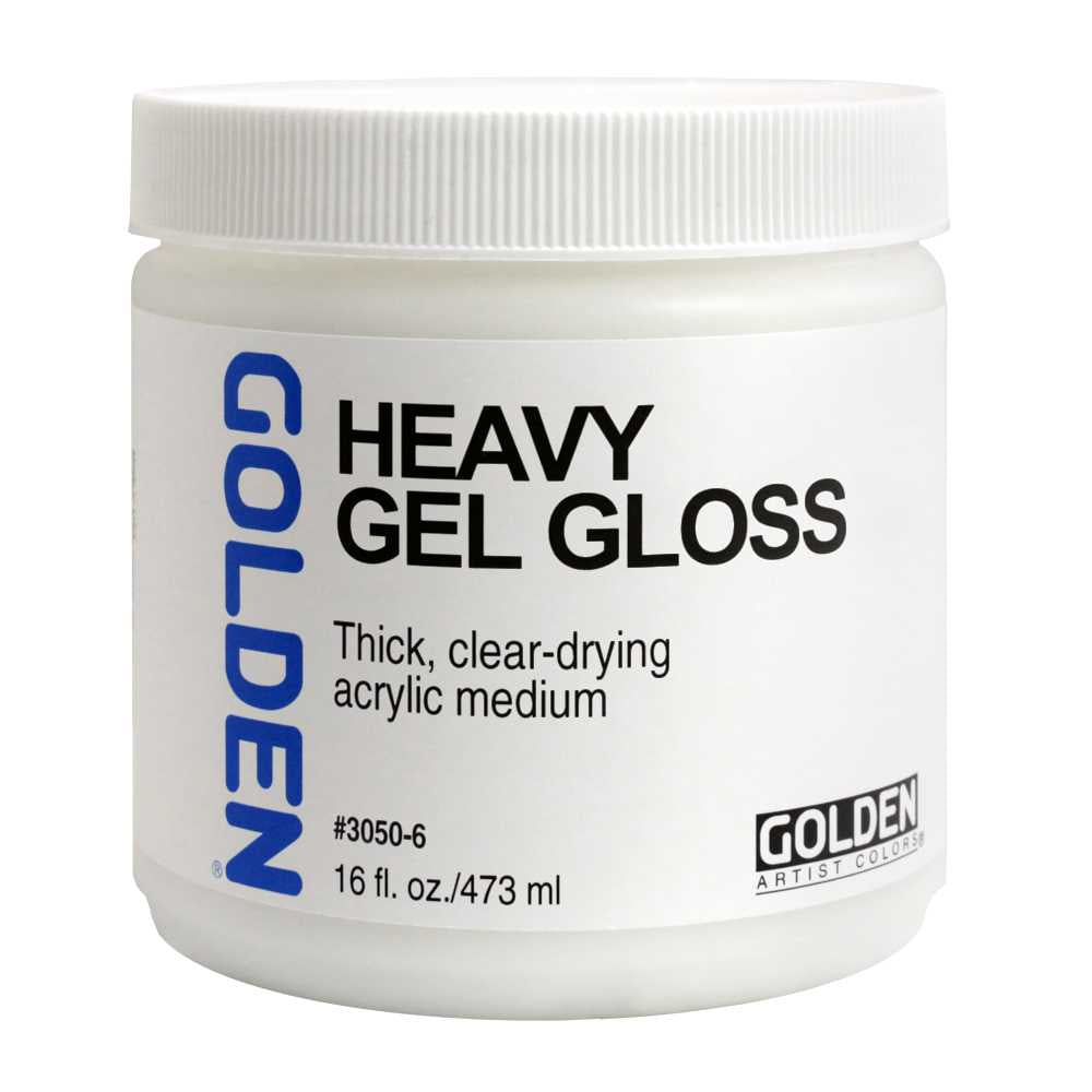 Acrylgel dickflüssig GOLDEN Heavy Gel Gloss glänzend