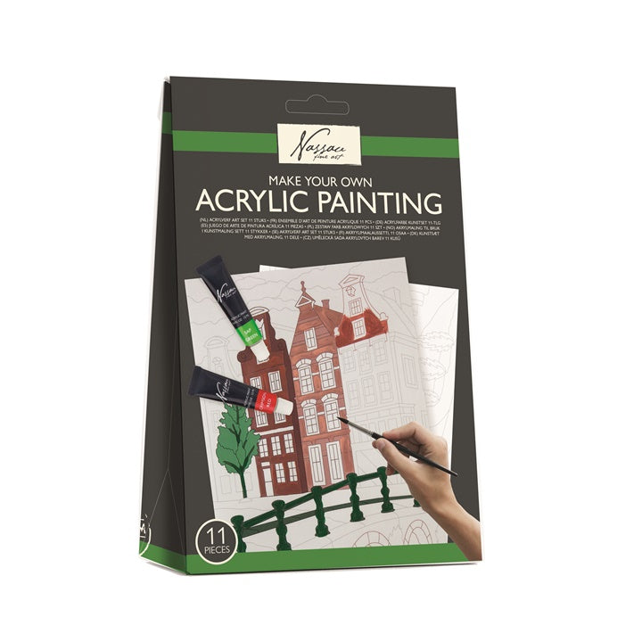 Acrylmalerei Set - Architektur — Bild 2